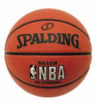 Spalding NBA Silver Basketball